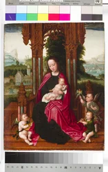 Madonna col Bambino e angeli, c.1510-20